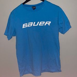 Light blue Bauer tee shirt